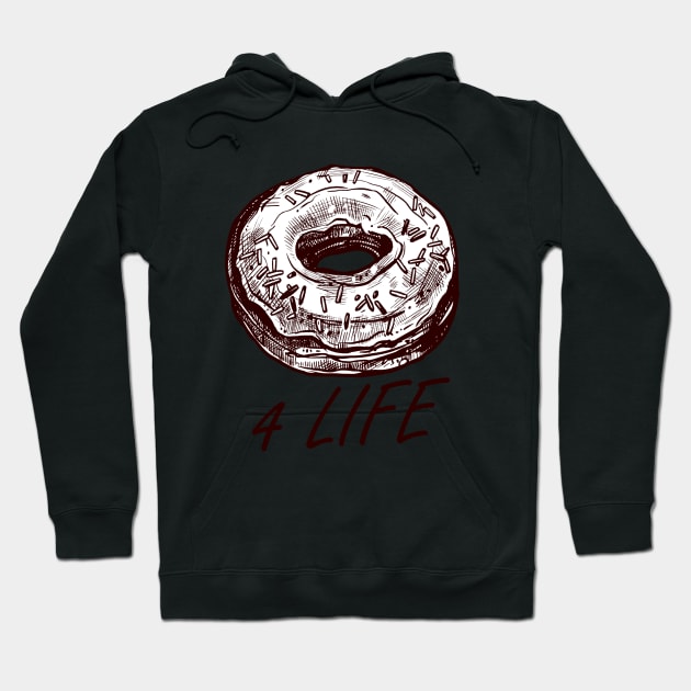 Donut 4 Life Hoodie by FungibleDesign